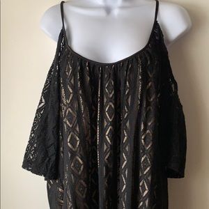 Beautiful Express  Lacey Cold shoulder Dress